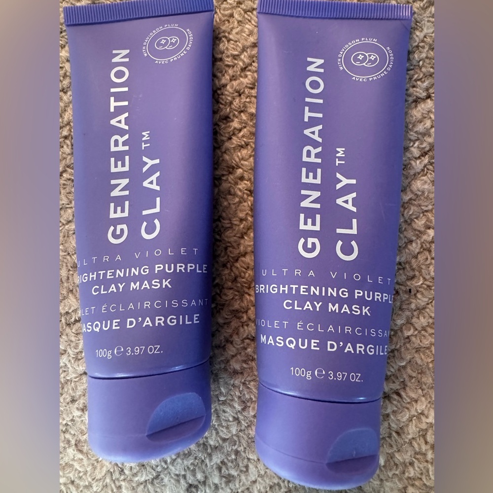 Generation Clay Mask - two  sealed brand new